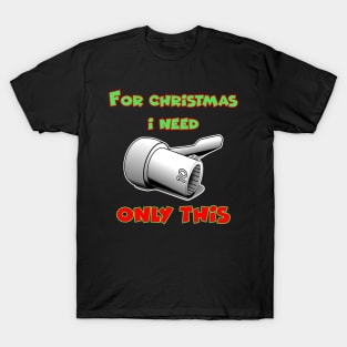 Merry chrismas, car guy, car enthusiast merry chrismas, happy holidays, 10mm socket wrench T-Shirt